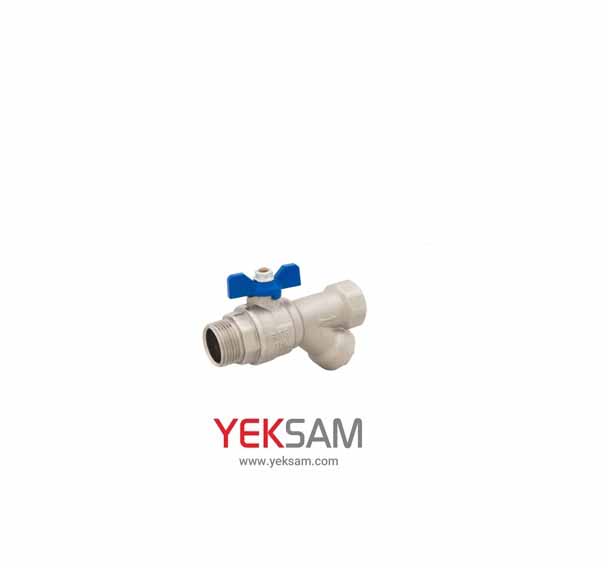 شیر صافی دار توپیچ روپیچ (دسته پروانه ای / گازی) پنج لایه سایز گ - 3/4" برند بهتراشان BTS