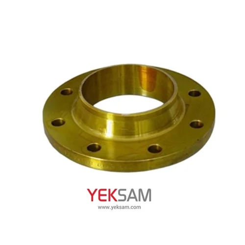 فلنج گلودار آهنی دو رو تراش سایز 8 اینچ کلاس ۱۵۰ برند مشهد