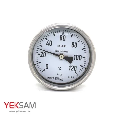 ترمومتر دما 0 تا 120 درجه تلسکوپی تمام استیل دنباله 40 سانت برند ویکا