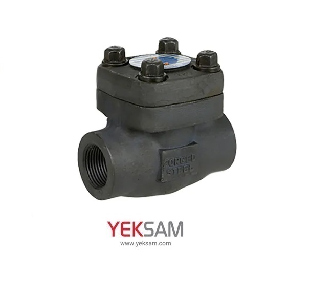 شیر خودکار یکطرفه فولادی کلاس 800 سایز 1/4-1 اینچ دنده ای