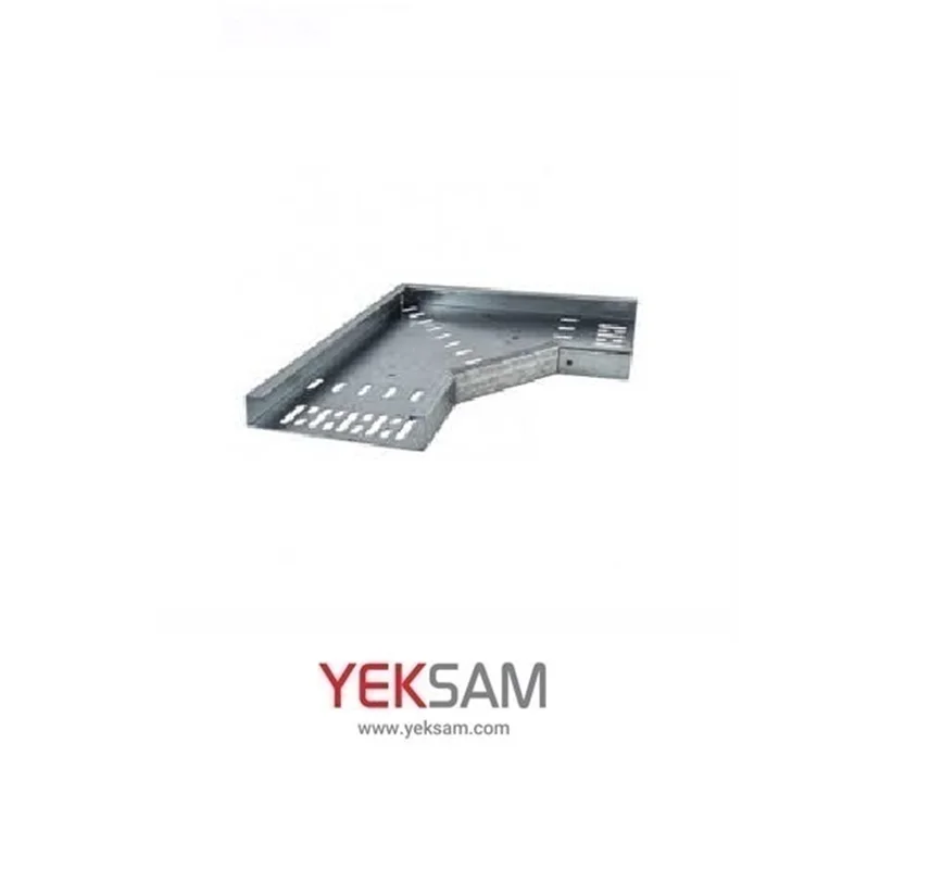 زانو افقی سینی کابل گالوانیزه سرد عرض ۱۰۰ سانت عمق ۱۰ سانت ورق ۲ میل