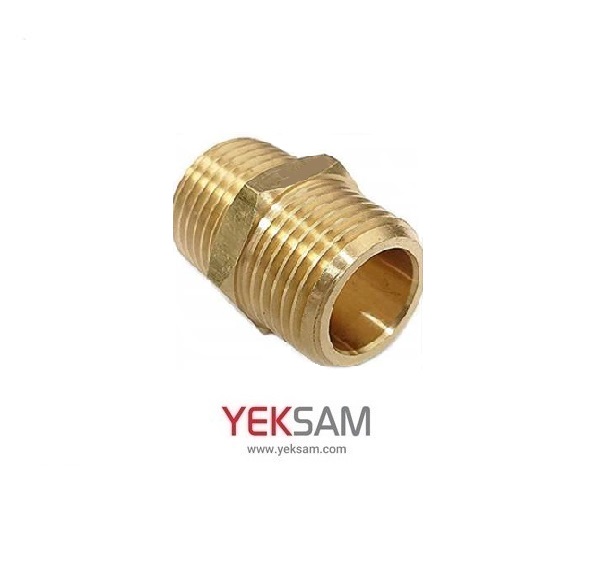 مغزی برنجی مستقیم سایز 4 اینچ