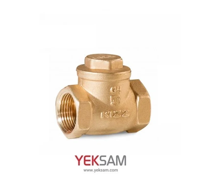 شیر یکطرفه دریچه ای برنجی سایز ۱/۲ اینچ کیز ایران