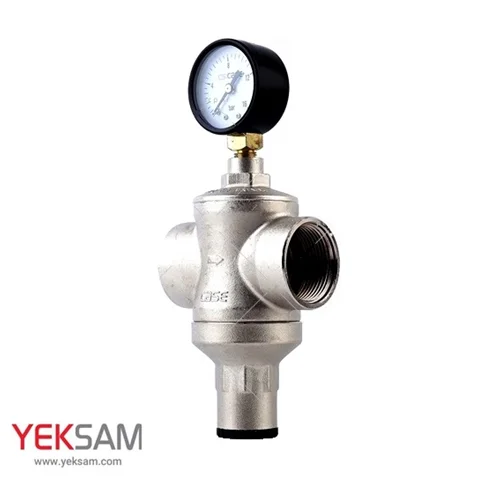 فشار شکن پیستونی مانومتردار CS CASE سایز 1 اینچ 16 بار