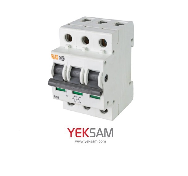 کلید ایزولاتور 3 پل مدل RB/I - 3P-25A رعد