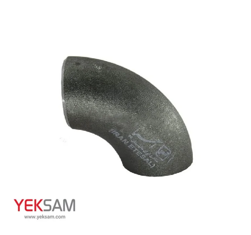 زانو 90 درجه فولادی درز مخفی 10 اینچ SGP ایران اتصال