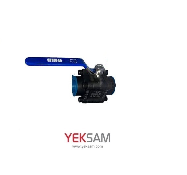 شیر توپی فولادی فشارقوی کلاس 800 سایز 2 اینچ جوشی ساکتی