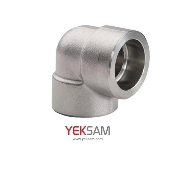 زانو 90 درجه استیل 304L فشار قوی 2 اینچ کلاس 6000 ساکتی