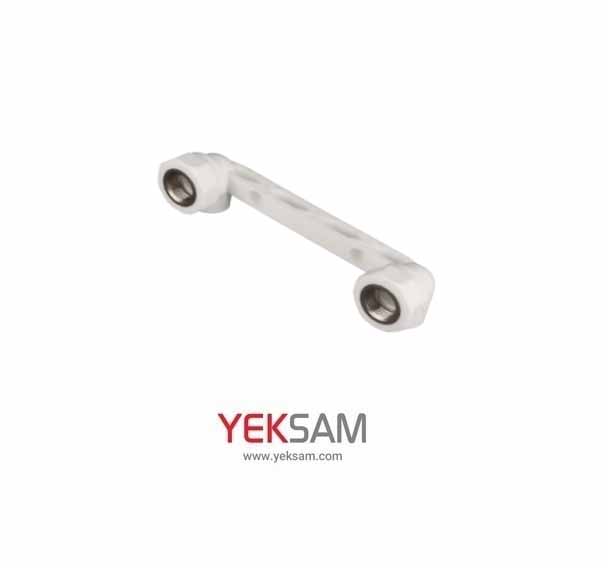 زانو بوشن فلزى زوج تک لایه پلی پروپیلن سایز 25*1/2" میلیمتر آذین