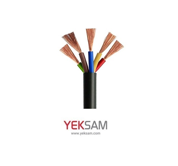 کابل برق افشان 5 در 35 با روکش PVC برند افشار نژاد خراسان