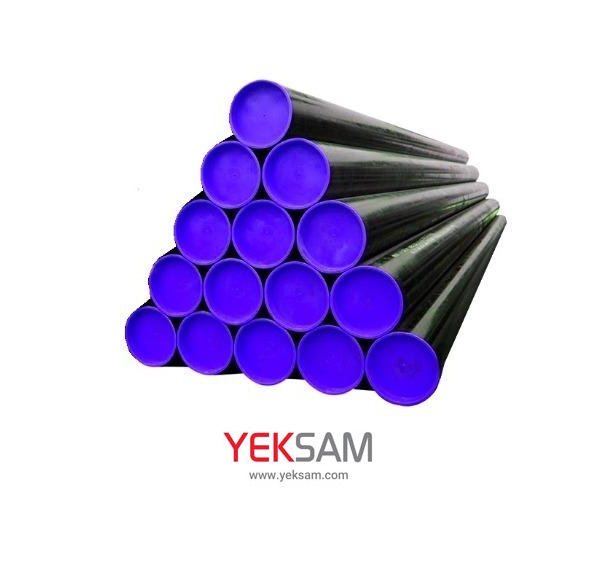 لوله سبک فولادی مانیسمان سایز 8 اینچ رده 20 وارداتی شاخه ۶ متری