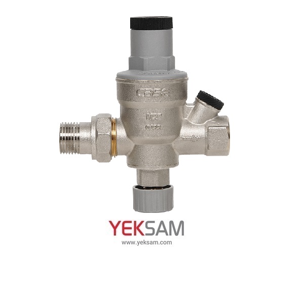 شیر فشارشکن ترکیبی (پر‌کن اتوماتیک) سایز 1/2 اینچ فشار 16 بار