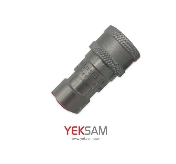 کوپلینگ اتصال سریع فولادی سری 60 Kaiser سایز 1/8 اینچ کایزر آلمان