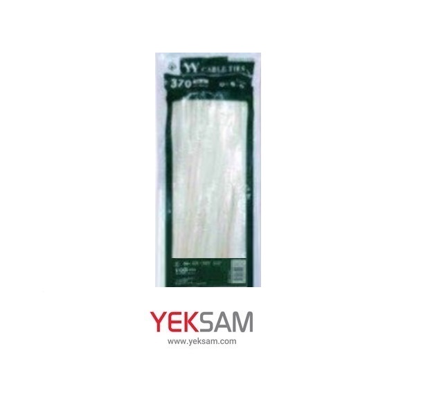 بست کمربندی YY تایوان سایز 37 سانت عرض 7.6 سانت بسته 100 عددی
