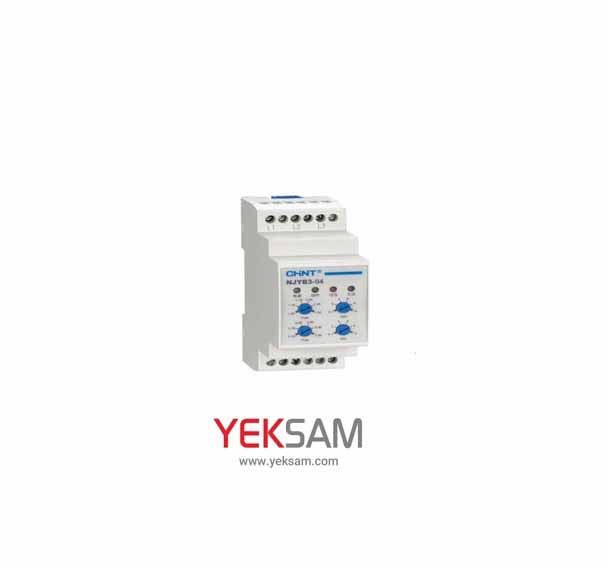 کنترل فاز 4 چراغه کامل مدل NJYB3 -08 AC 380V برند چینت CHINT