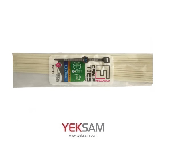 بست کمربندی طول 55 سانتی عرض 7.6 سانت فروزش بسته 100 عددی