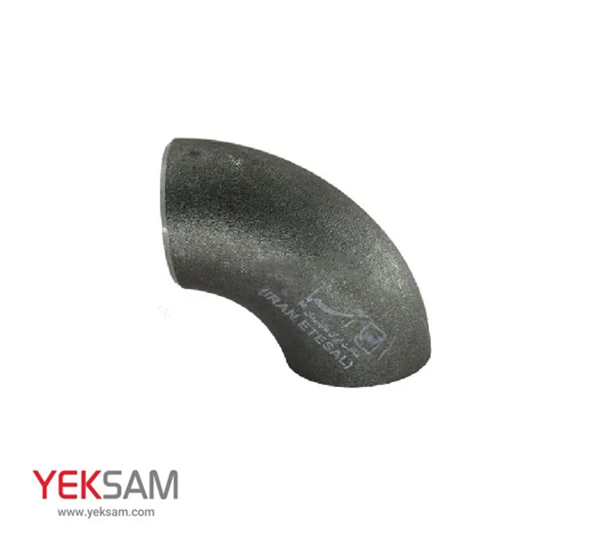 زانو ۹۰ درجه مانیسمان فولادی 1/4-1 اینچ ایران اتصال (آسیا)