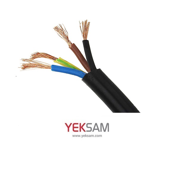 کابل برق افشان 4 در 35 با روکش PVC برند افشار نژاد خراسان