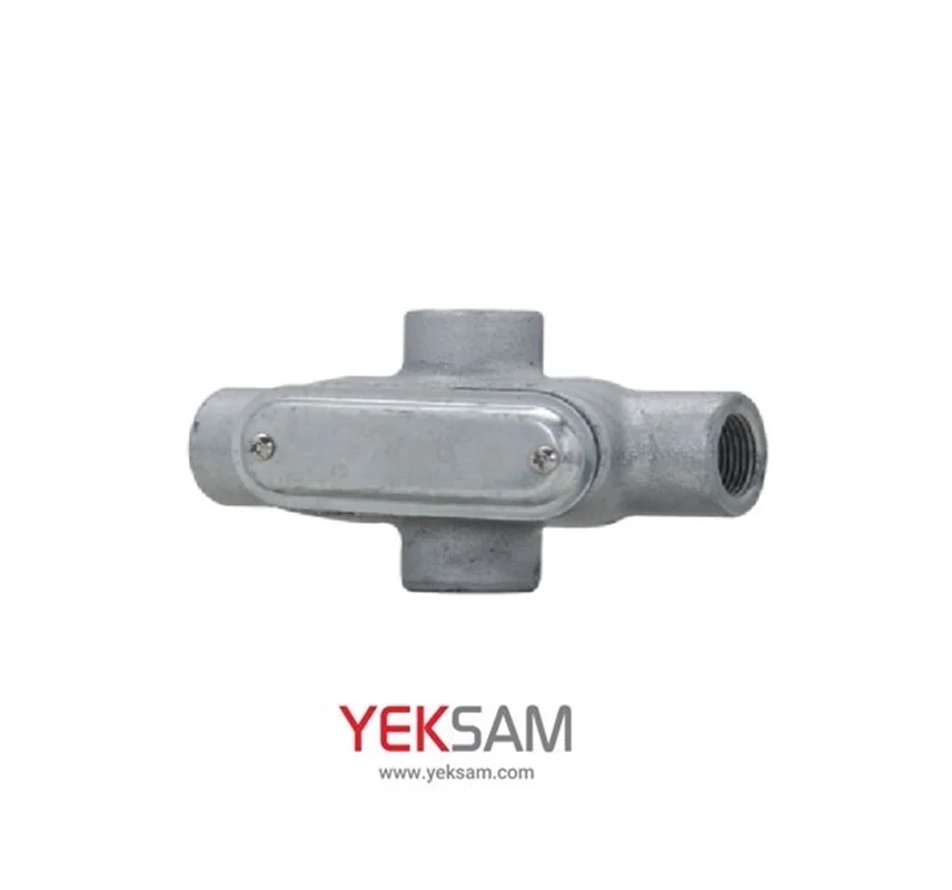 کاندولت چهارراهی آلومینیومی تیپ X سایز 1/2 اینچ
