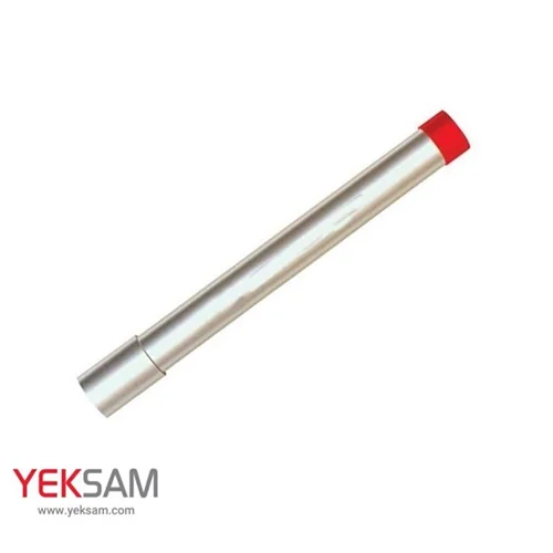 لوله کاندوییت برق کاسپین پایپ سایز 48 گالوانیزه گرم شاخه ۳ متری