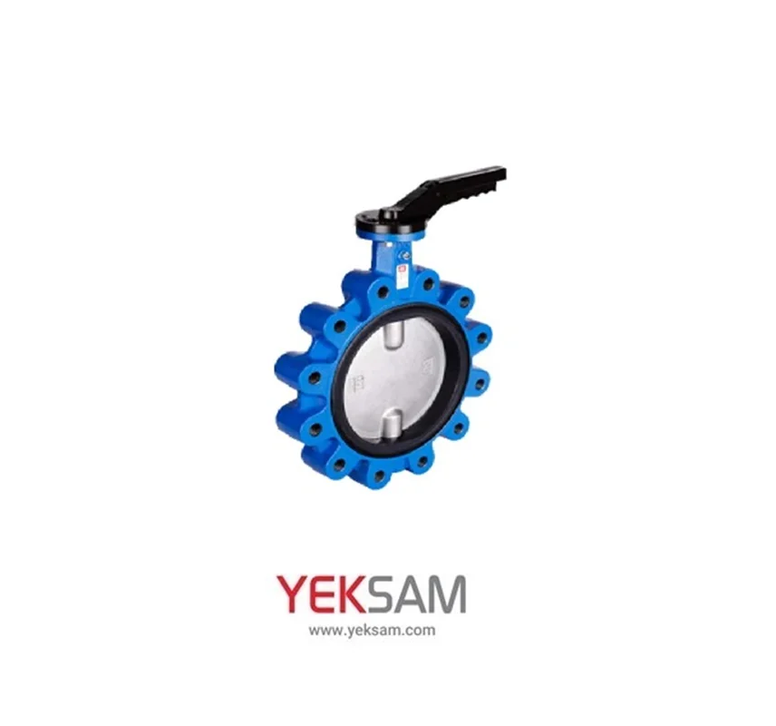 شیر پروانه ای لاگ اهرمی دیسک استیل ۳۰۴ سایز 3 اینچ PN16 میراب