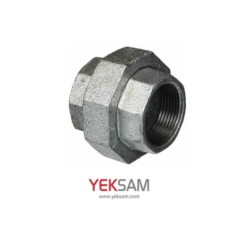 مهره ماسوره دنده ای گالوانیزه سایز ۱/۲ اینچ مک MECH