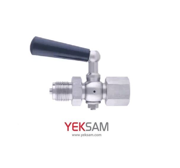 شیر سماوری استیل 316 سایز  1/2 اینچ پکنز PAKKENS