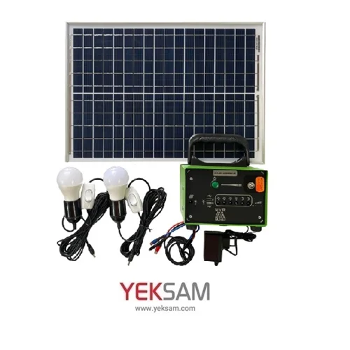 پکیج برق خورشیدی پرتابل توان 200 وات ساعت