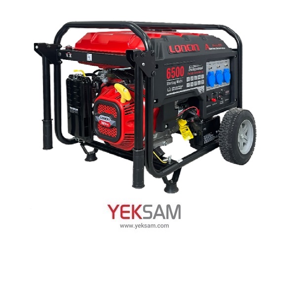 موتور برق بنزینی توان 5.5 کیلووات برند لانسین مدل LC6500DAS