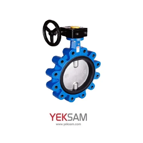 شیر پروانه ای لاگ گیربکسی دیسک استیل ۳۰۴ سایز 12 اینچ PN16 میراب